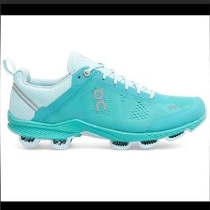 Womens ON CloudSurfer blue green Atlantis haze